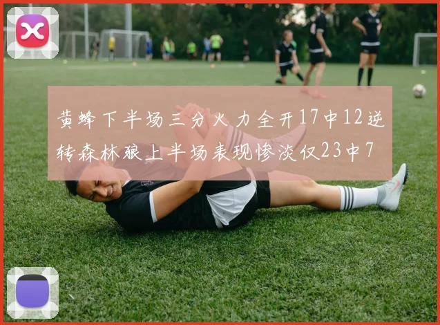 黄蜂下半场三分火力全开17中12逆转森林狼上半场表现惨淡仅23中7