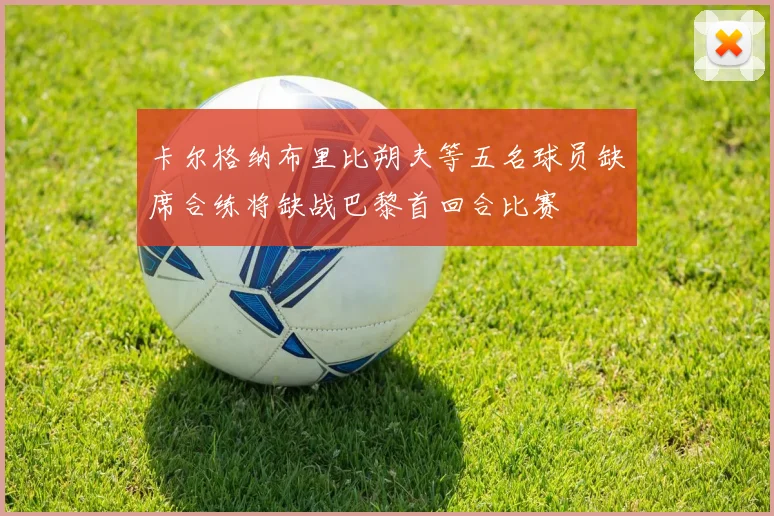 卡尔格纳布里比朔夫等五名球员缺席合练将缺战巴黎首回合比赛